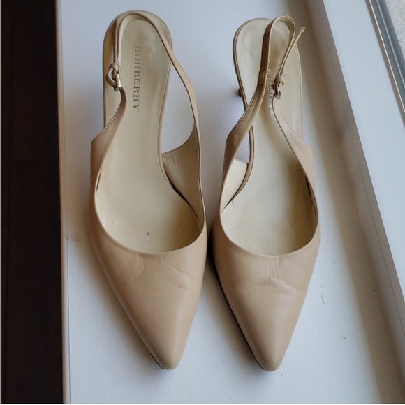 Burberry Slingbacks - Picture 1 of 10